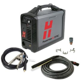 Hypertherm Powermax45 SYNC Plasma Cutter w/ CPC Port, 180° Machine Torch, 50ft Lead (200-240V 1PH) #088581