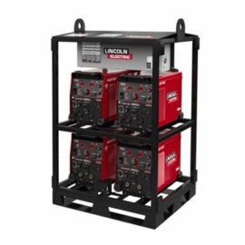 Lincoln Electric 4-Pack Multi-Operator Welder Rack w/ Flextec 350X PowerConnect Multi-Process Power Sources #K4726-2