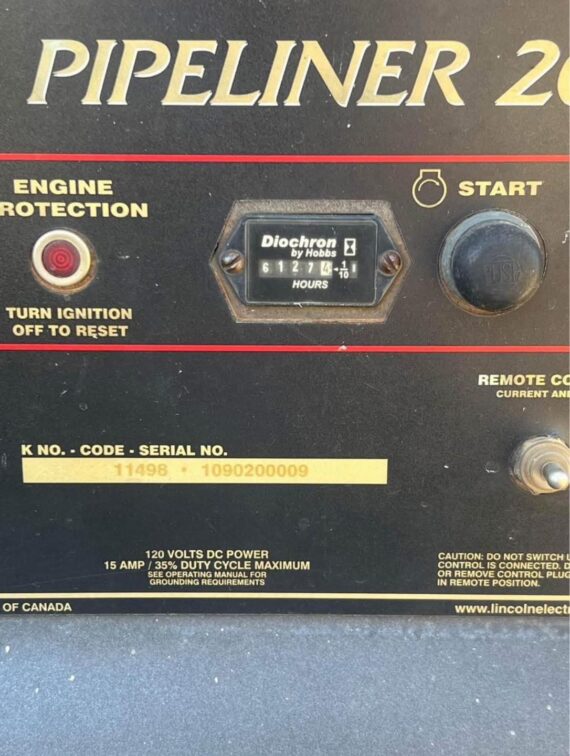 LINCOLN PIPELINE 200D