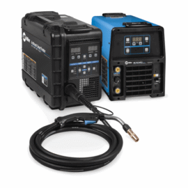 Miller XMT® 350 FieldPro™ with Polarity Reversing, Tweco®, ArcReach® Smart Feeder, Bernard™ PipeWorx 300 Amp Gun Pkg #951739