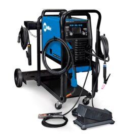 Miller Multimatic 220 Multiprocess Welder w/ Dual Cylinder Cart #951000070
